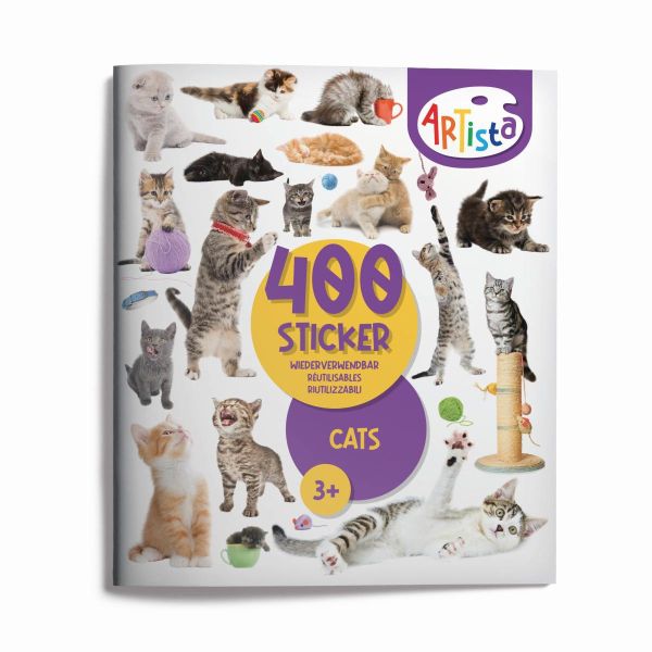 Stickerbuch Katzen 
