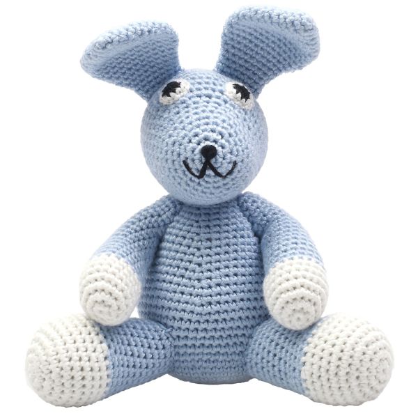 Teddybär - Sir Rabbit blau 
