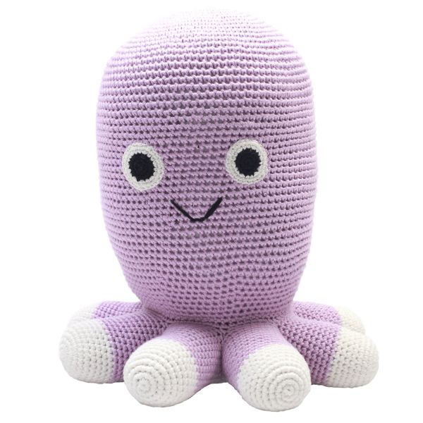 XL Teddybär - Miss Octopus (purple) 