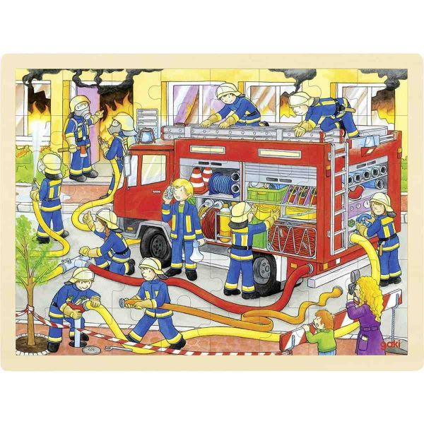 Puzzle Feuerwehreinsatz 48 Teile 