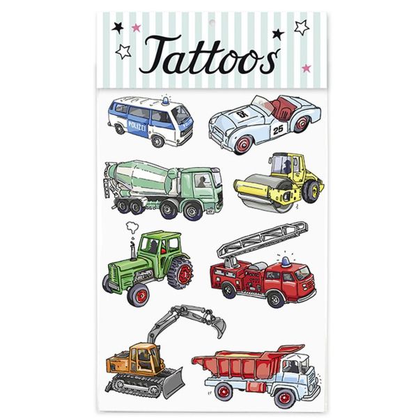 Tattoo Fahrzeuge 