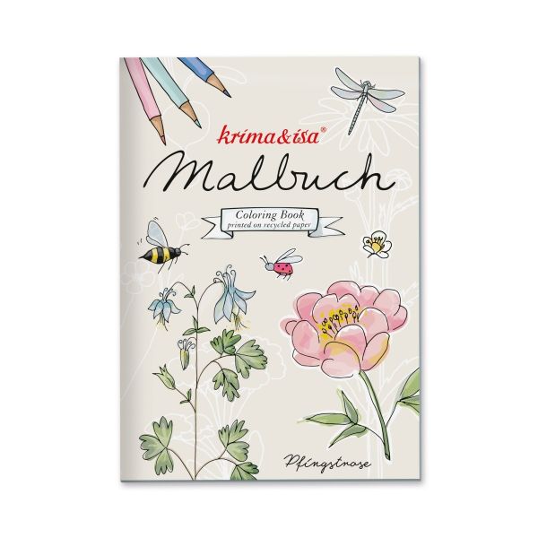 Malbuch Gartenliebelei A5 