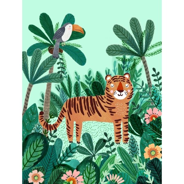 Poster Tiger 50x70 