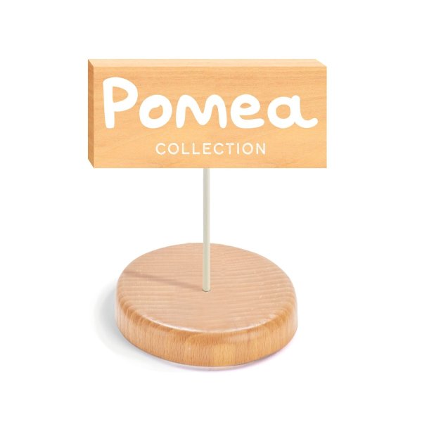 Verkaufshilfe: Logo Aufsteller Pomea 